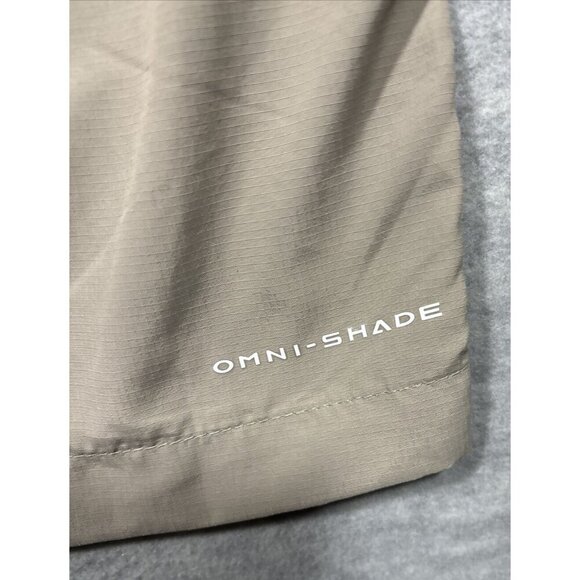 Columbia Mens Convertible Pants 42x32 Shorts Cargo Beige Gorpcore Hiking Outdoor - Picture 7 of 8